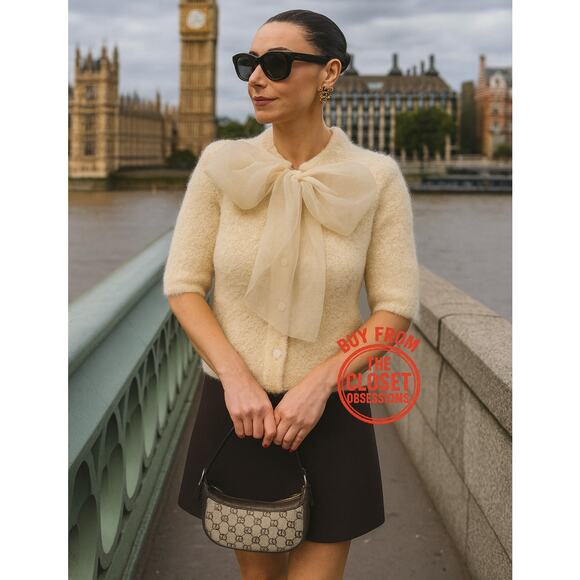 RARE!!! ZARA Wool-Blend Knit Top NWT - Picture 4 of 16